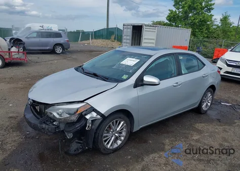 2014 Toyota Corolla Le Premium z USA, uszkodzony, nr VIN 2T1BURHE2EC125659